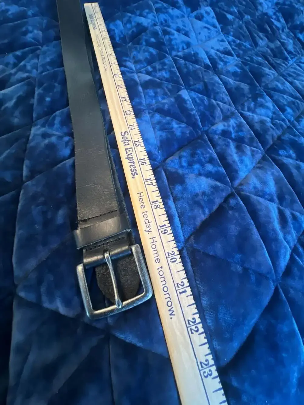Gap Genuine Leather Black Casual Belt